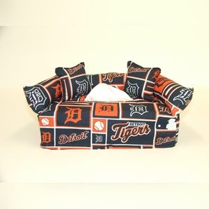 Detroit Tigers Tissue Sofa Box Cover